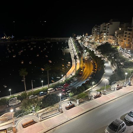 Ferienwohnung Sea View Penthouse St. Paul's Bay Exterior foto